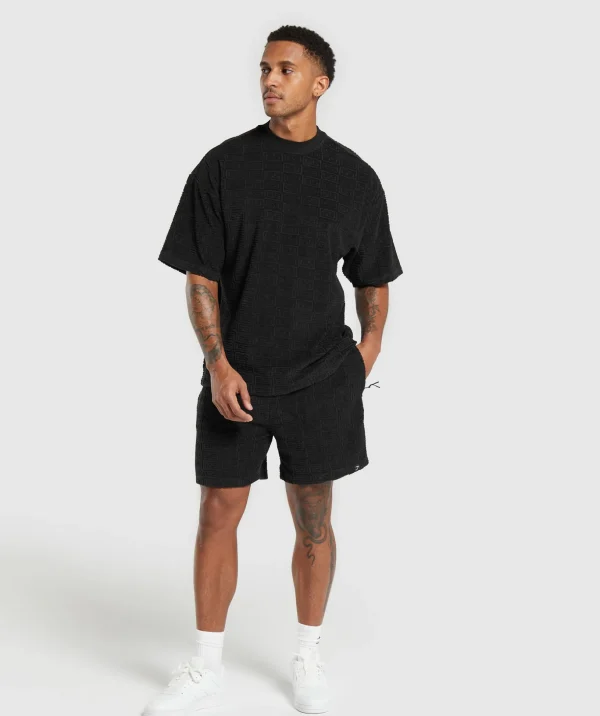 Towelling 7" Shorts
