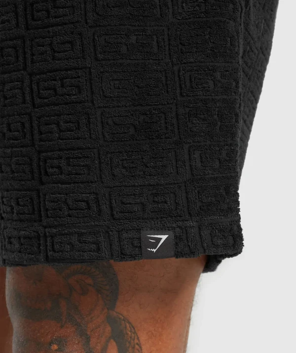 Towelling 7" Shorts