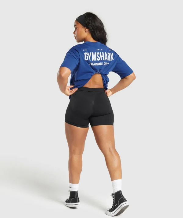 Training Department Graphic Oversized Tee