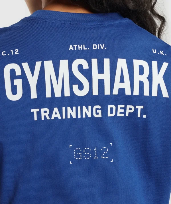Training Department Graphic Oversized Tee