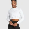 Training Fleece Cropped Sweatshirt
