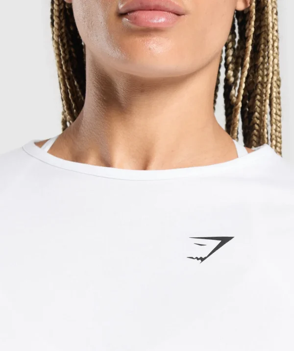 Training Oversized Cotton Long Sleeve Top