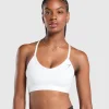 V Neck Sports Bra