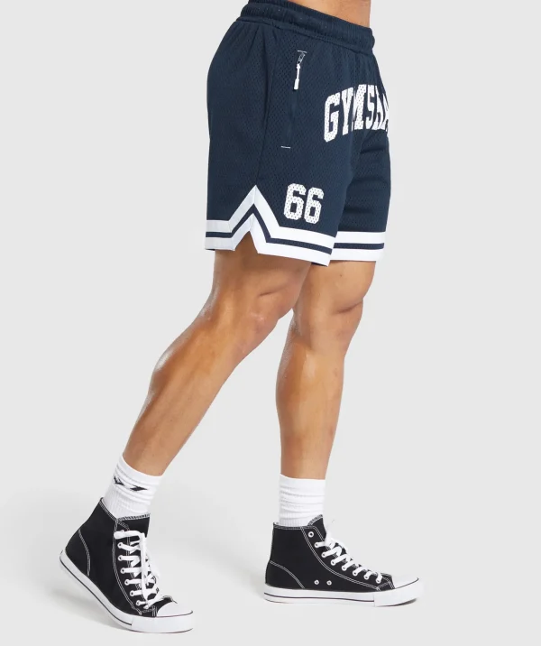 Varsity Mesh Shorts