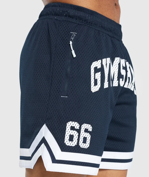 Varsity Mesh Shorts