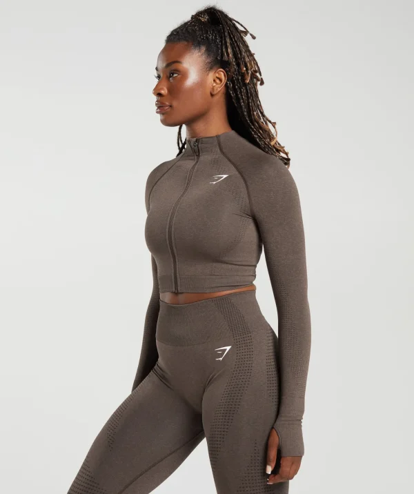 Vital Seamless 2.0 Midi Zip Up Jacket