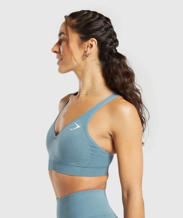 Vital Seamless V Neck Sports Bra