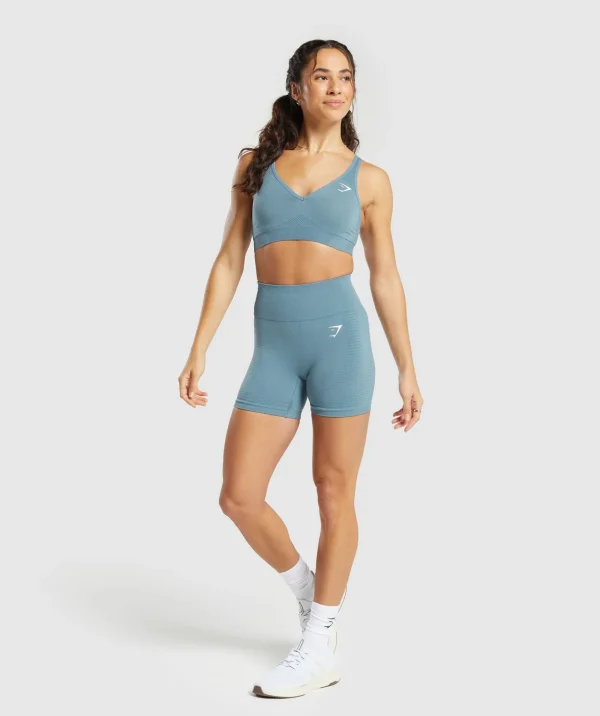 Vital Seamless V Neck Sports Bra
