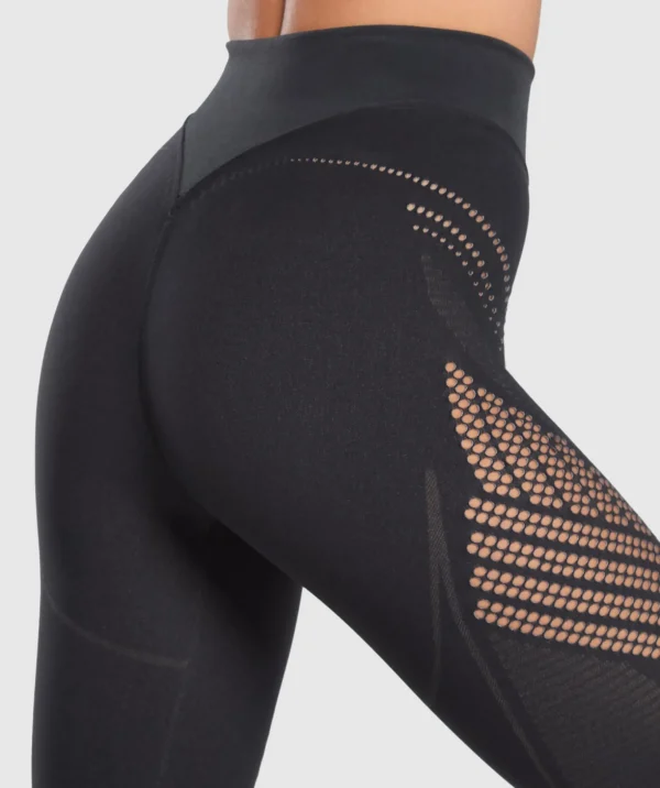 Warp Knit Seamless Tights