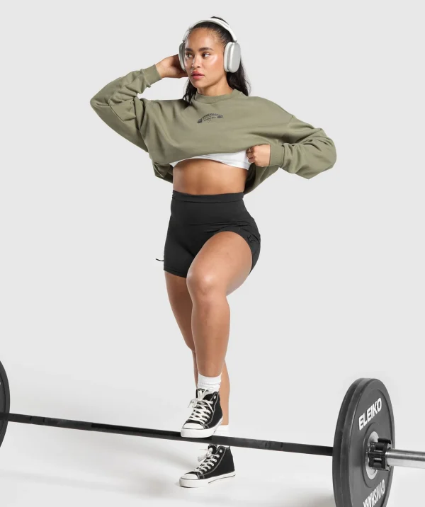 Workout Gear Oversized Sweatshirt
