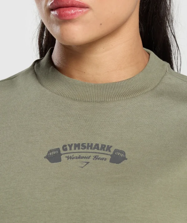 Workout Gear Oversized Sweatshirt